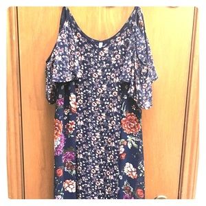 Beautiful floral maxi dress